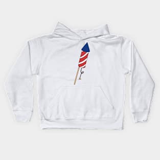 Fireworks Rocket Kids Hoodie